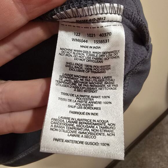 Men's Columbia Gray Fleece Lined Full Zip Softshell Jacket | Size Large - Picture 10 of 10